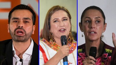 Máynez, Xóchitl y Claudia hicieron precampaña para presentar quiénes y por qué están ahí