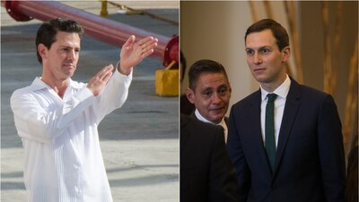 El presidente de México le dará una condecoración al yerno del presidente de EU