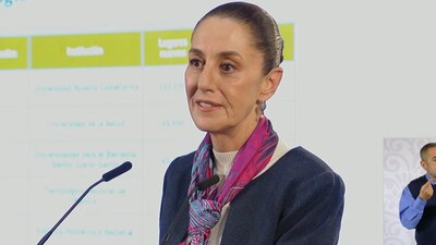 La mandataria mexicana se pondrá en contacto con todas las universidades nacionales