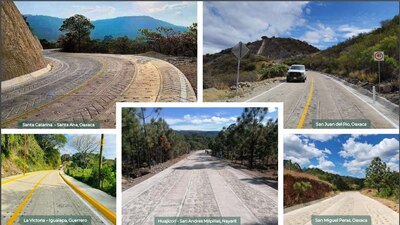 De acuerdo con las autoridades, se avanzó 7 mil 977 kilómetros entre autopistas y caminos