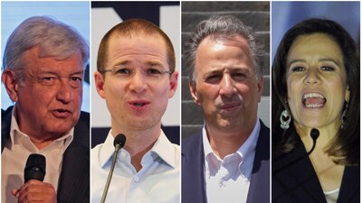 De ellos cuatro saldrá el nuevo presidente o presidenta de México