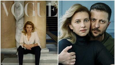 La sesión se realizó en Kiev por la reconocida fotógrafa Annie Leibovitz