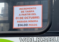 Sin autorización, transportistas del Edomex intentan aumentar tarifa a 14 pesos