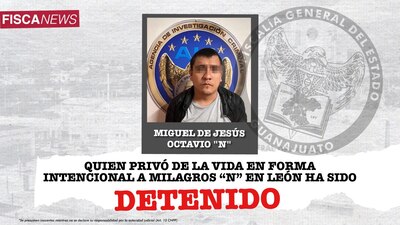 Tras darse a conocer su imagen, gracias a cámaras de videovigilancia, el agresor fue detenido
