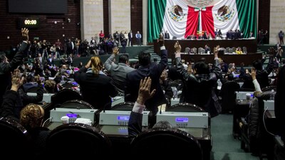 Los diputados federales durante la sesión ordinaria para aprobar el presupuesto para el próximo año
