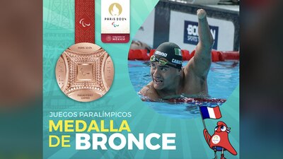 En los Juegos Paralímpicos, Ángel de Jesús Camacho logró la presea