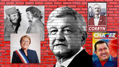 López Obrador se ha referido a los principales líderes de izquierda del mundo