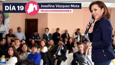 La panista también se ha comprometido a crear, al menos, 10 mil empleos mensuales en la entidad