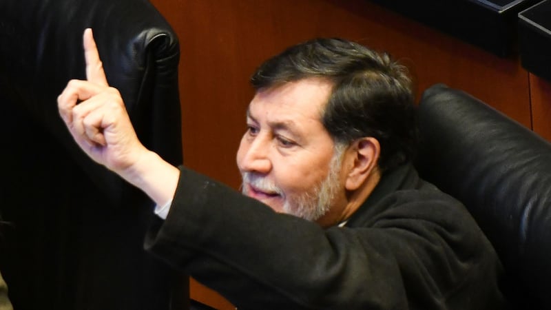 “Ya no tengo aspiración dentro del Senado”, dice Noroña tras elección de Higinio Martínez