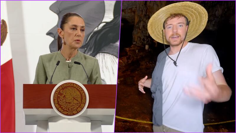 Sheinbaum pide que INAH explique condiciones para dejar grabar a Mr. Beast en zonas protegidas
