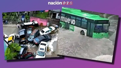 Durante la noche y madrugada, cientos de automovilistas se quedaron varados en avenidas altamente transitadas