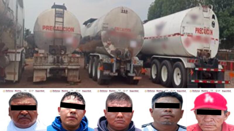 Harfuch presume ‘megadetención’ 9 huachicoleros