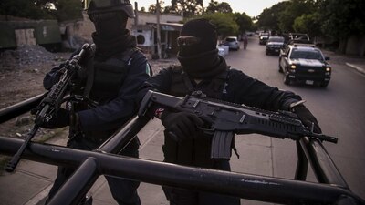 Un grupo de la Policía Federal en acción