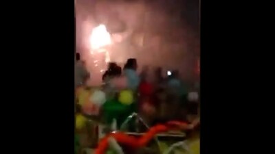 Los lesionados fueron trasladados a hospitales de la zona