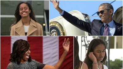 Barack, Michelle, Malia y Sasha vivieron durante ocho años en la Casa Blanca