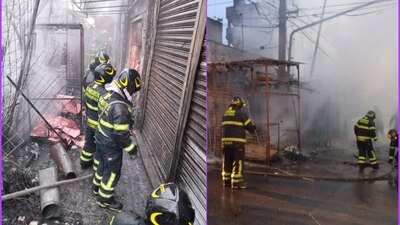 Al lugar llegó el Heroico Cuerpo de Bomberos de la CDMX para sofocar el fuego