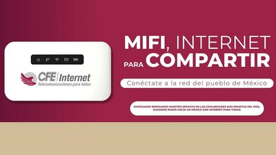Es la propuesta de CFE para el internet móvil