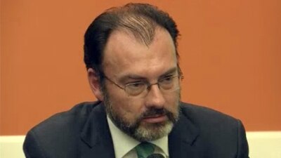 El canciller ofreció un mensaje desde la embajada mexicana en Washington