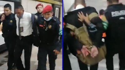 El sujeto habría activado el arma al ver que policías lo iban a detener