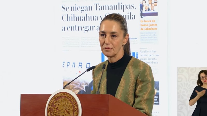 Gobierno en charlas con Tamaulipas, Coahuila y Chihuahua para pagar agua a EU: Sheinbaum