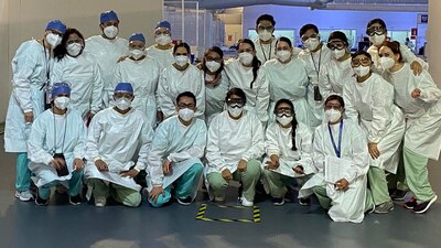 “Yo no podría estar más orgullosa de haber pertenecido a tan increíble proyecto”, compartió una de las doctoras junto a la imagen