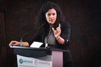 Luisa Alcalde critica al PAN por “copiar” método de encuestas de Morena para elegir candidatos