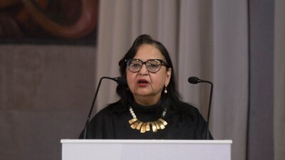 La ministra mencionó que marchará, pero ahora en silencio desde la Corte