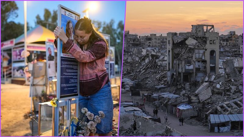 Israel llora mil muertos del ataque de Hamas hace 3 años mientras Palestina sufre un genocidio