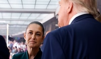 Trump elogia a Sheinbaum, pero le pide ir por funcionarios que protejan a cárteles