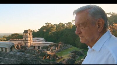 El mandatario mexicano anunció el estreno de una serie de videos del Tren Maya