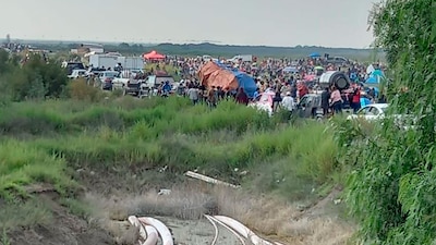 Las personas habrían instalado casas de campaña y construcciones rústicas en dicha Zona Federal