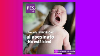 El PES siempre ha mantenido una postura en contra del aborto