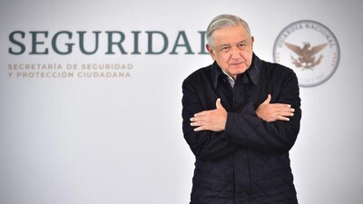 El presidente informó que Olga Sánchez Cordera, titular de Gobernación, será quien lo represente en su aislamiento