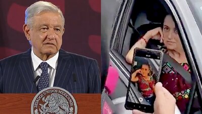 Este fin de semana, la candidata fue increpada por un grupo de personas encapuchadas