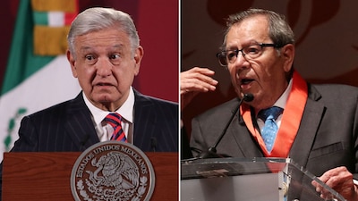 El presidente recordó que Muñoz Ledo rompió la unidad en el 2000