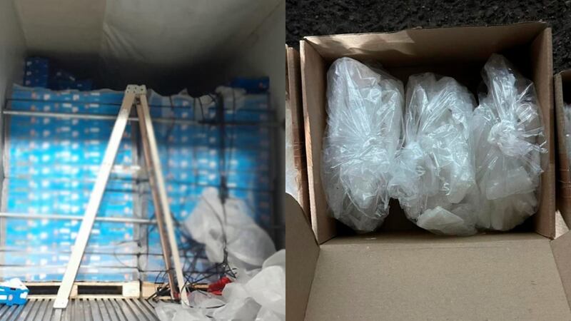 Gabinete de Seguridad decomisa una tonelada de metanfetamina y 80 paquetes de cocaína