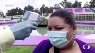 La gran frase de una mujer que se burló del miedo hacia los termómetros se hizo viral en redes sociales