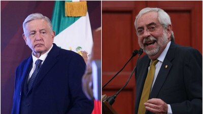 El presidente criticó que la UNAM no resuelva si hubo o no plagio