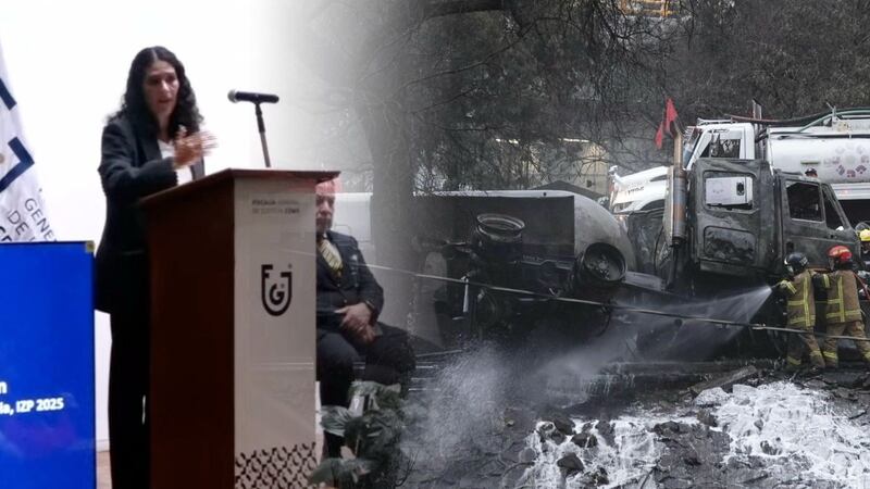 Explosión en el puente de la Concordia, por falta de pericia del conductor: Bertha Alcalde