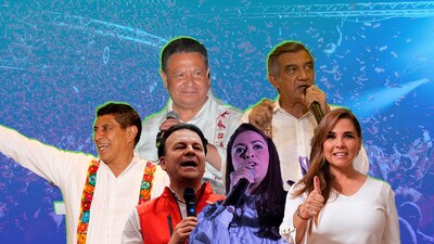 Morena se quedó con cuatro de seis gubernaturas que se disputaron este 5 de junio