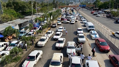 De manera extraoficial se dijo que un grupo criminal estaba detrás de la protesta