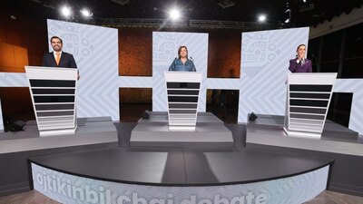 El tercer debate fue el menos visto por los mexicanos