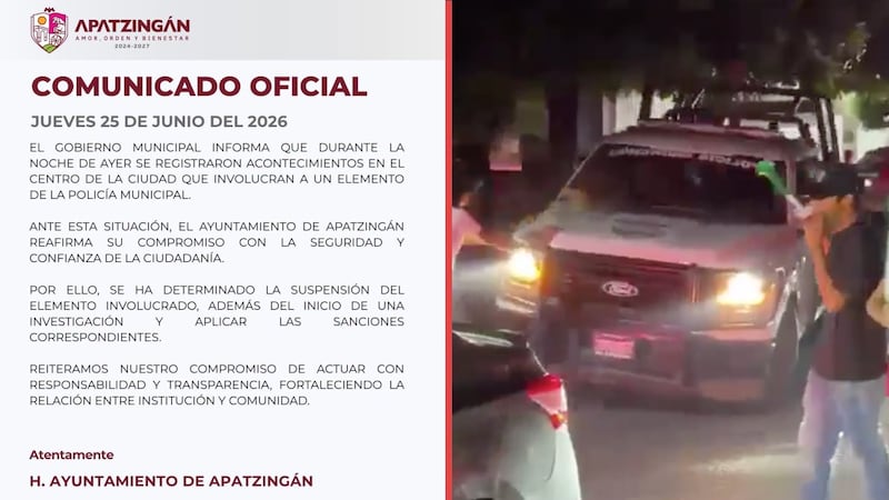 Suspenden a policía que disparó al aire para dispersar a aficionados del ‘Tri’