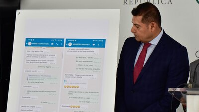 Norma Piña habría conseguido su número telefónico a través de Francisco Tapia, su asesor