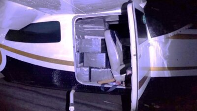 Debido a un trabajo de inteligencia, pudieron localizar el avión