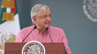 El presidente estuvo de gira por Sonora