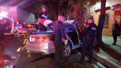 Los jóvenes presuntamente viajaban a exceso de velocidad