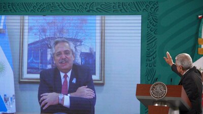 El presidente argentino tenía programado salir hacia la Ciudad de México este viernes