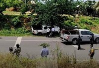 Atacan la camioneta del alcalde de Igualapa, Alfredo González; asesinan a 4 policías municipales