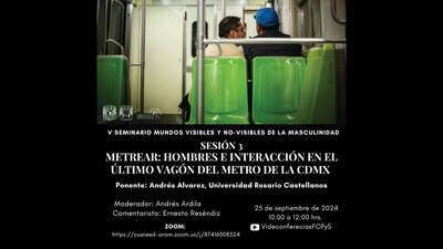 En la FCPyS, se analizó a través de la sociología, los hallazgos que se dan en el Metro